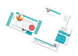 Geschäftsausstattung - Stefanie Schaller - Physiotherapeutin - Flyer, Visitenkarten, Geschäftspapier