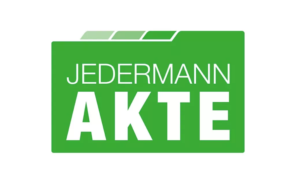 Logo CI Jedermann Akte - Cloudservice