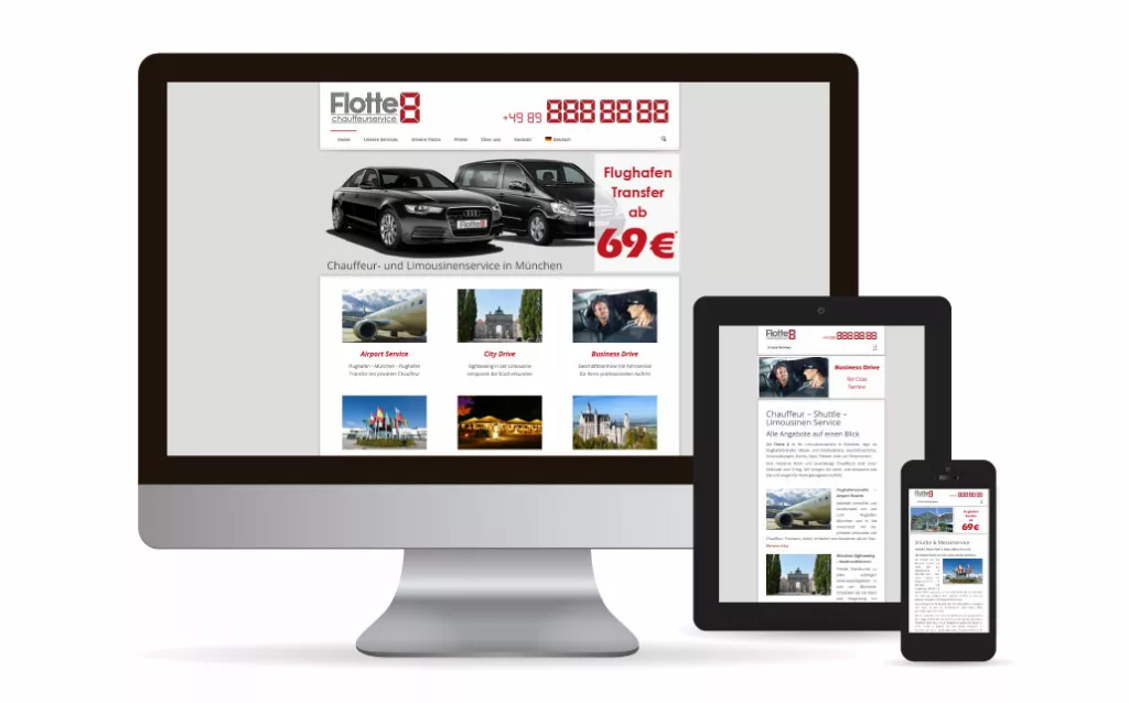 Webdesign WordPress Flotte 8