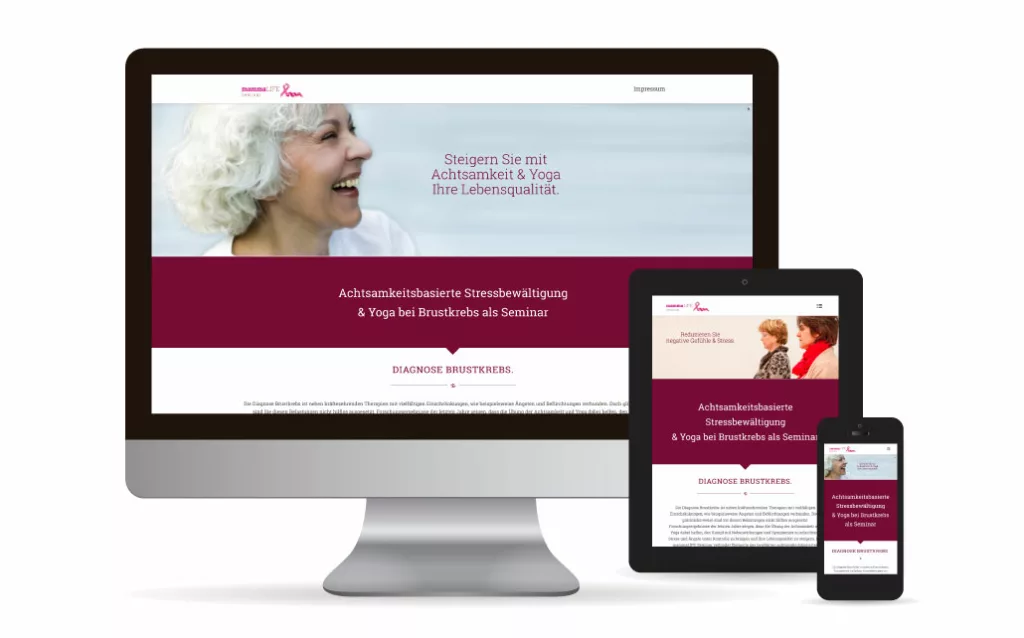 Webdesign WordPress Mamma Life