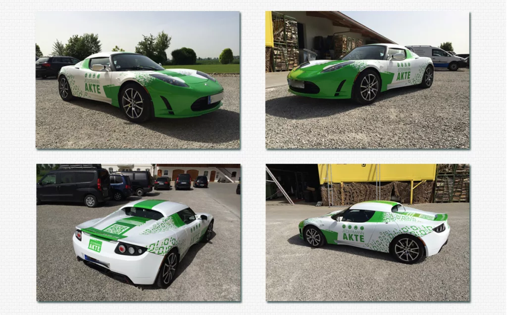 Car-Wrapping für Jedermann Akte